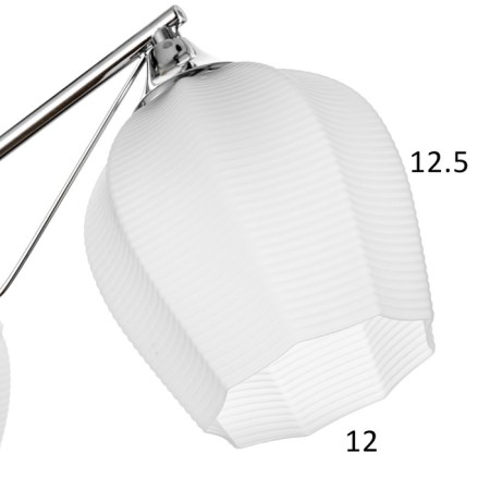 Miranda chandelier 5he27 40W chrome 59x59x26cm Bayerlux-5