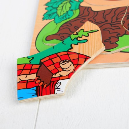 Frame-lodge "Kolobok and Bear"-2
