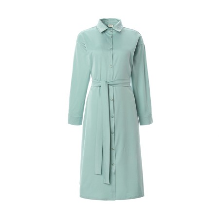 Women's dress Minaku: Casual Collection, green color, size 44-6