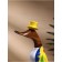 Souvenir "Duck in a yellow summer suit" tree 13x9x27 cm
