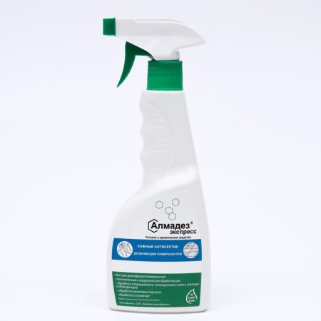 Almadez-Express antiseptic, skin, surfaces disinfection, 500 ml-2