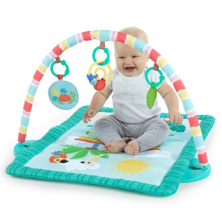 Developing rug Bright Starts "Jungle", with an arc-2