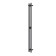 Terminus duo electric heated towel rail "Circle", 1600x114 mm, black matte