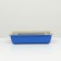 A tray with a grid No. 3, 34 x 25.5 x 7 cm, beige/blue