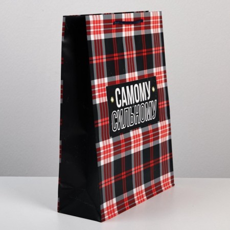Gift package laminated, packaging, Real Strong, L 28 x 38 x 9 cm-3