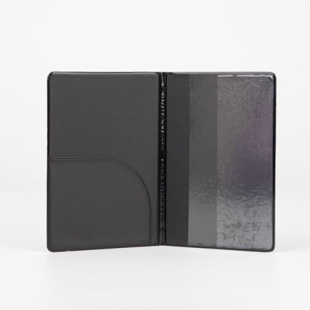 Cover for passport, black color-2