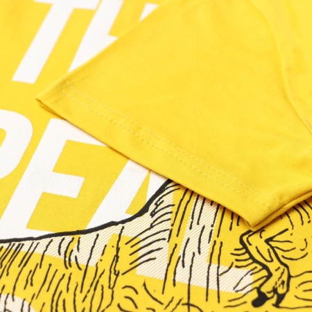 T -shirt for a boy, yellow color, height 146 cm-2
