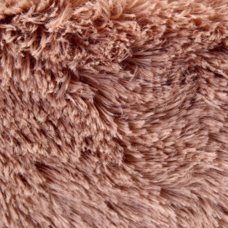 Lynchik for animals, with a pillow, fur, satin, periodotex, 40 x 40 x 16 cm, brown-6