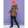 Boys for boys, height 128 cm, brown color