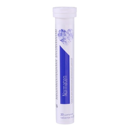 Normaten sparkling tablets at blood pressure, 20 pcs.-1