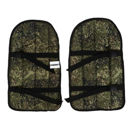 Knee pads fishing ranswood virtuoso, 30 x 50 cm, pixel/hackie color, pair, mix-3