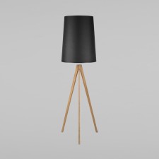 Торшер TK Lighting Walz 5599, E27, 1х60Вт, 600х600х1750 мм, цвет светлое дерево, хром