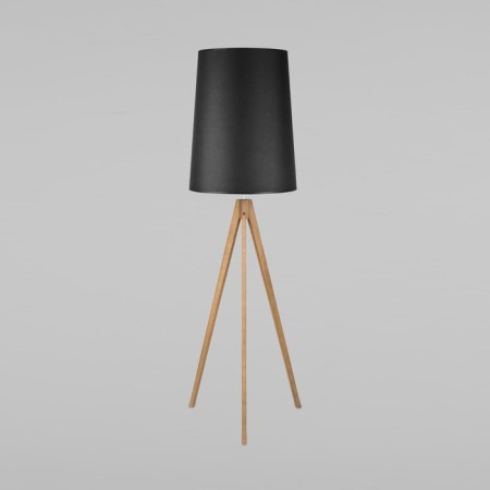 TK Lighting Walz 5599, E27, 1x60W, 600x600x1750 mm, light wood, chrome