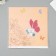 Scrapbooking paper "Butterflies with flowers" density 180 grams set 5 pcs 30.5x32 cm