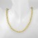 Beads with pearls "Olympia" environment, color gold, 45cm