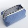 Lightning cosmetic bag, blue color