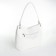 Load bag with a zipper, textura, large size, white color