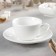 Coffee steam porcelain Wilmax, 2 items: a cup 160 ml, a saucer d = 14.3 cm, white color