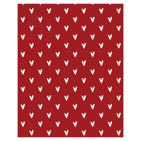 Pillow Board "White hearts, decorative, size 16x45 cm-1