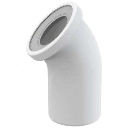 Fan pipe for toilet Rehau 11216141001, 110 mm x 45 °