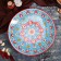 Largan Rishtan ceramics "Flowers", 39 cm, blue
