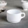 Empilable cup, 280 ml, stacked, white color