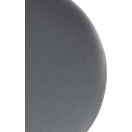 Barrier stool Drezegomad metal/eco -leather, gray/gray 41x41x75 cm-1
