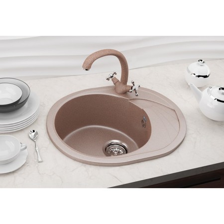 Kitchen Washing Ulgran U403-342, 570x465 mm, graphite color-2