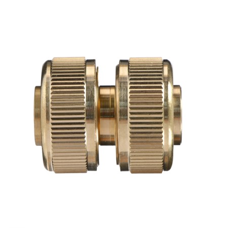 The coupling is connected, for hoses 3/4 "(19 mm), a cane connection, brass, Greengo-1