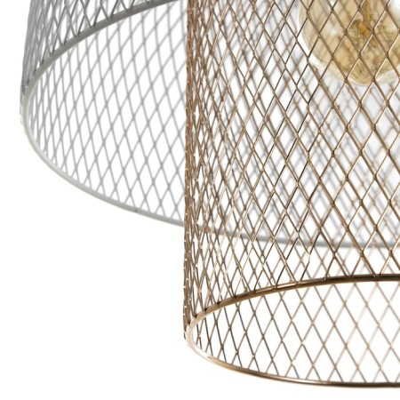 Lamp Bayerlux "Turit" E27 40W white-gold 30x30x40-140cm-6
