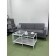 Table Journal Duet, 941 (488) x488 (544) x457 (500), white Muar/Metropolitan Gray/Glass