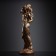Figure - stand "Eastern beauty" bronze, 30x27x90cm