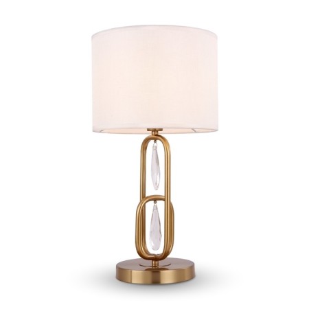 Freya FR1007TL-01BS RIVERSIDE, 240x240x460 mm desktop lamp, E14, 1x40W, brass color