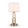 Freya FR1007TL-01BS RIVERSIDE, 240x240x460 mm desktop lamp, E14, 1x40W, brass color