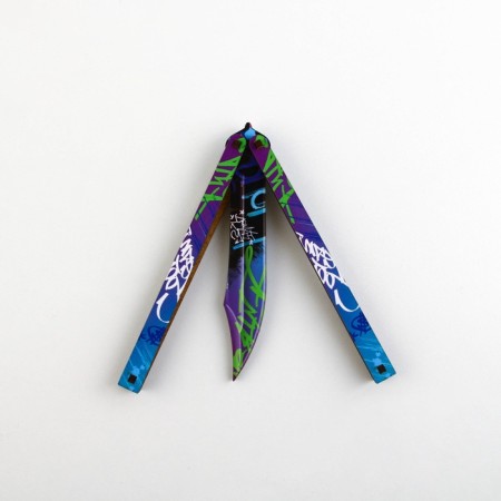 Wooden weapons, children's souvenir "graffiti", designer knife, 14 x 9.1 x 3.2 cm-3