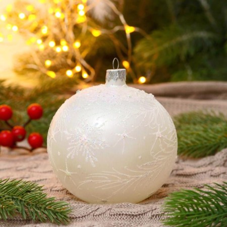 Ball "Ice" 9.5 cm mix-2