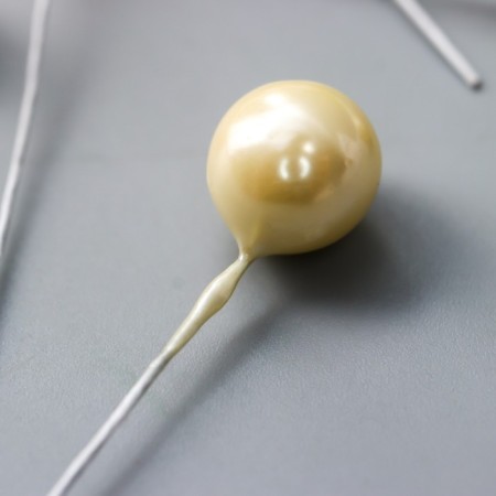Decor for creativity "Pearl ball" d = 1 cm set of 25 pcs 5.5x1x1 cm-1