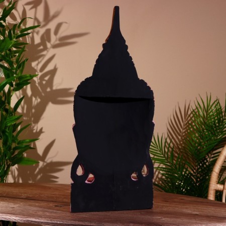 Souvenir "Head of Buddha" Albezia 60 cm-3