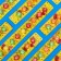 Chewing gum-marshmallow "Fruit ruler", in a blist, assorted, 12 g