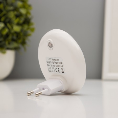 Nightlight "Month with the Gresting" 1W LED light sensor 8.5x8.5x7cm-2