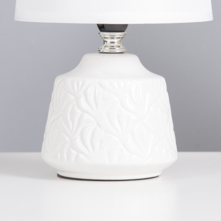 Daniel desktop lamp 1x40W E14 white 14.5x14.5x24cm-3