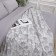 Fleet blanket "houses", size 150x200 cm, color gray color
