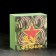 Gift box 20 × 20 × 10 cm wooden "February 23", with a patch cover, with a seal