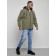 Sports male winter, size 56, khaki color