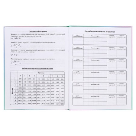 Diary solid cover 1-11 grade 48 sheets, "cat-butterfly1", cardboard cover 7BC, glossy lamination, cheat sheet-13