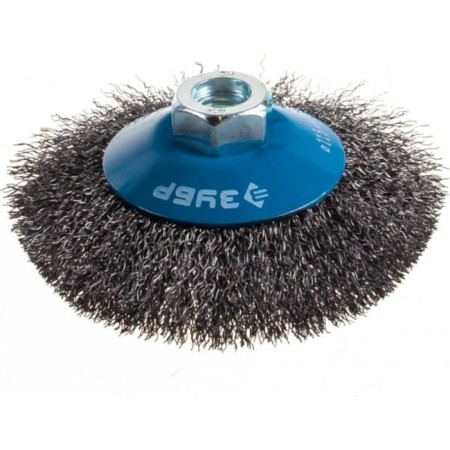 Brush for Ushm Zubble 35265-115_z02, "plate", twisted, steel, 0.3 mm, 115 mm x M14