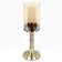 Climber metal, glass "Prince" per 1 candle 12.5 x 12, 5 x 36.5 cm
