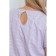 Female T -shirt, size 64, lilac color