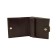 Male purse, valve department, brown color