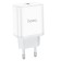 Network charger Hoco C104A, 1 Type-C, 20 W, PD + Qc, White